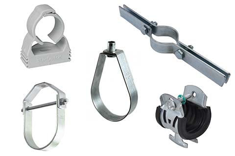Pipe Clamps, Hangers and Supports